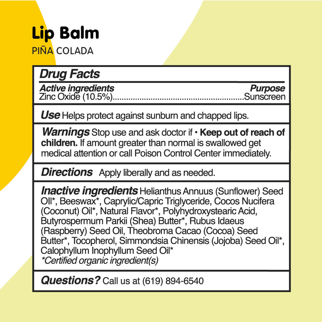 SPF Lip Balm 2 Pack