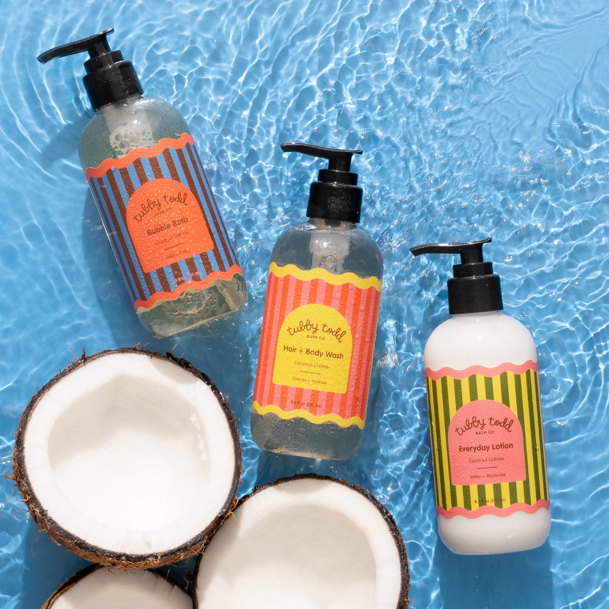 Tubby Summer Coconut Cr¨¨me Collection